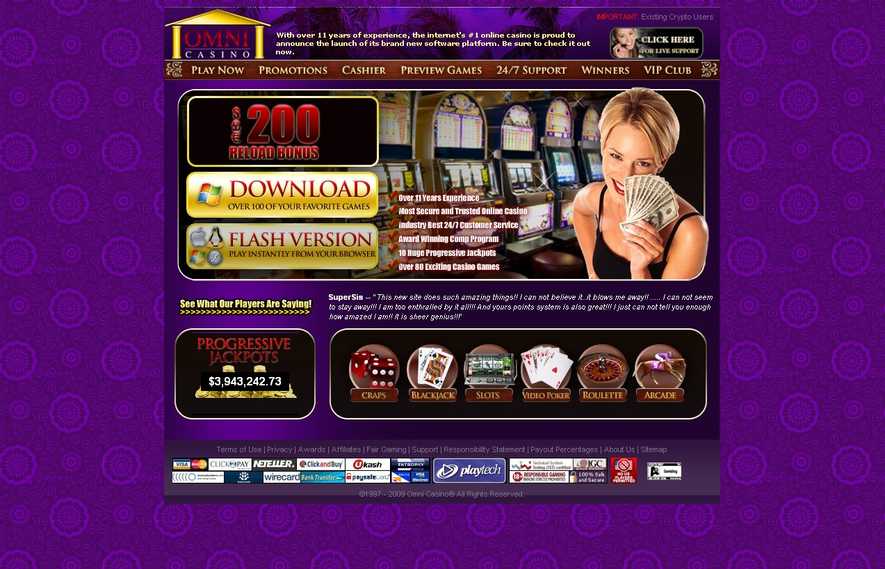 omni online casino