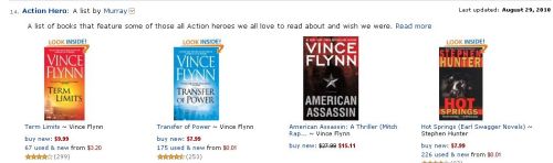 mitch rapp list